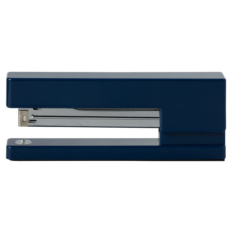 JAM PAPER Modern Desk Stapler - Navy Blue - Sold Individually - Image 2